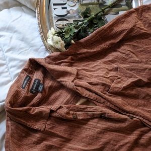 St. John's Bay Vintage oversized button up